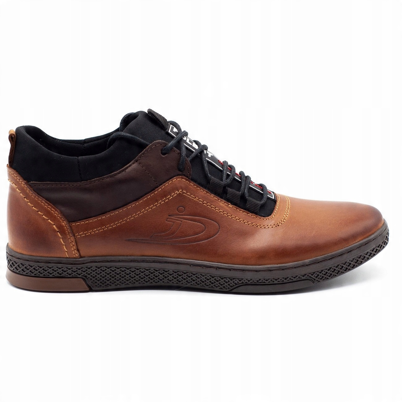 

Buty Męskie Ocieplane Skóra K27FL Camel 40