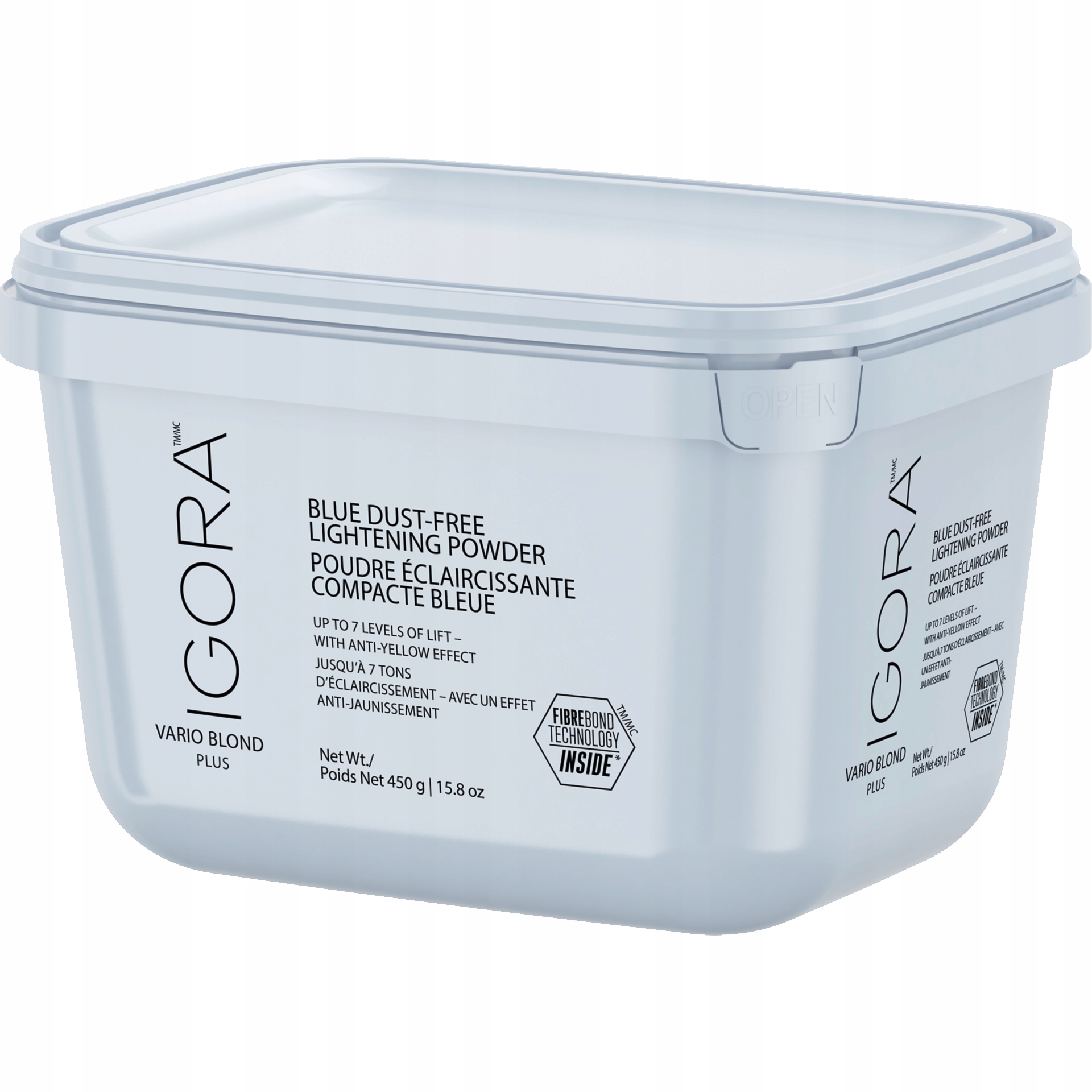 Schwarzkopf Igora Vario Blond Plus Fibrebond pudr rozjasňovač 450 g