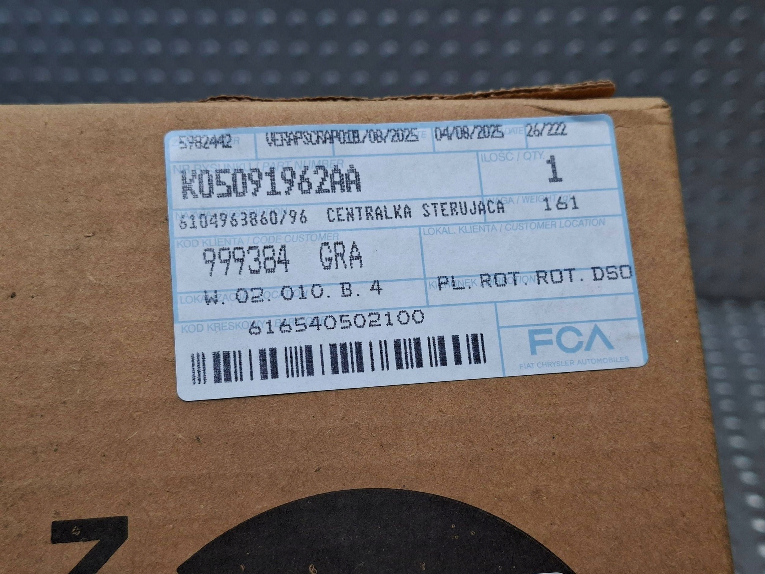 module BLUETOOTH CHRYSLER TOWN&COUNTRY CARAVAN 08-19