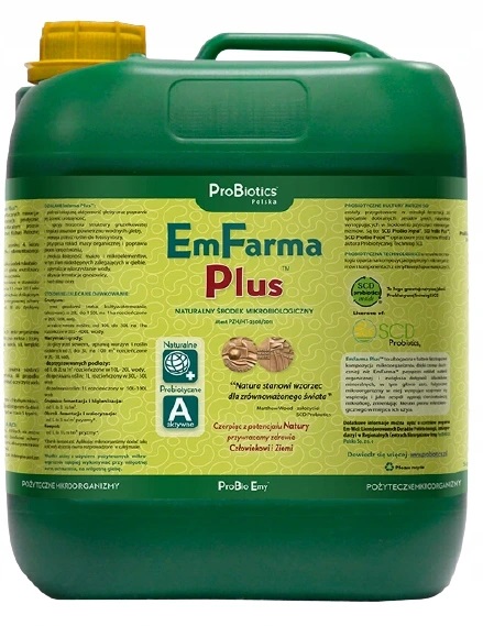 

Emfarma Plus 10L 100% naturalny Nawóz ProBiotics