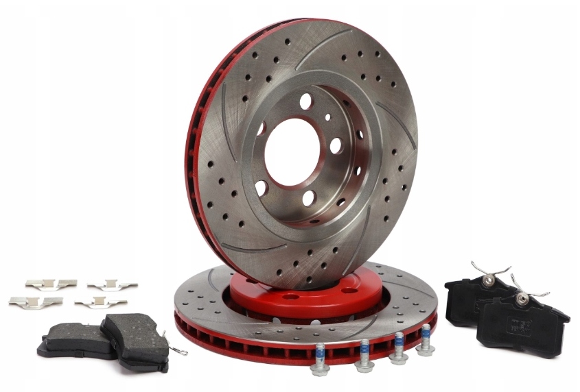 Kotouče zadní brzdové destičky Audi Tt Roadster 8N9 brzdy Master Sport Germany