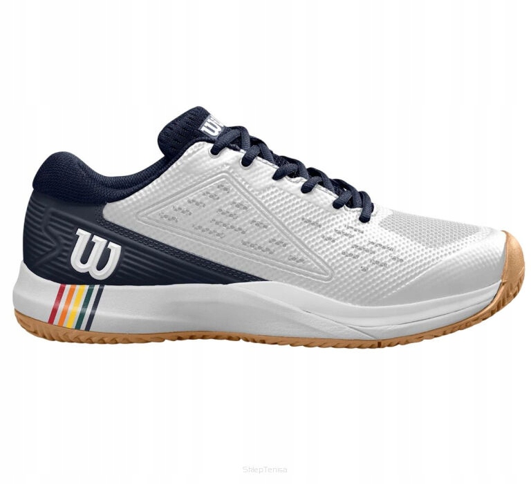 Buty tenisowe Wilson Rush Pro Ace Clay Rg białe 41 1/3