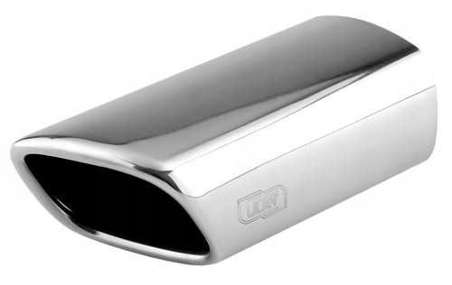 Końcówka Tłumika prostokąt 105x80 mm | PRAWA |spaw