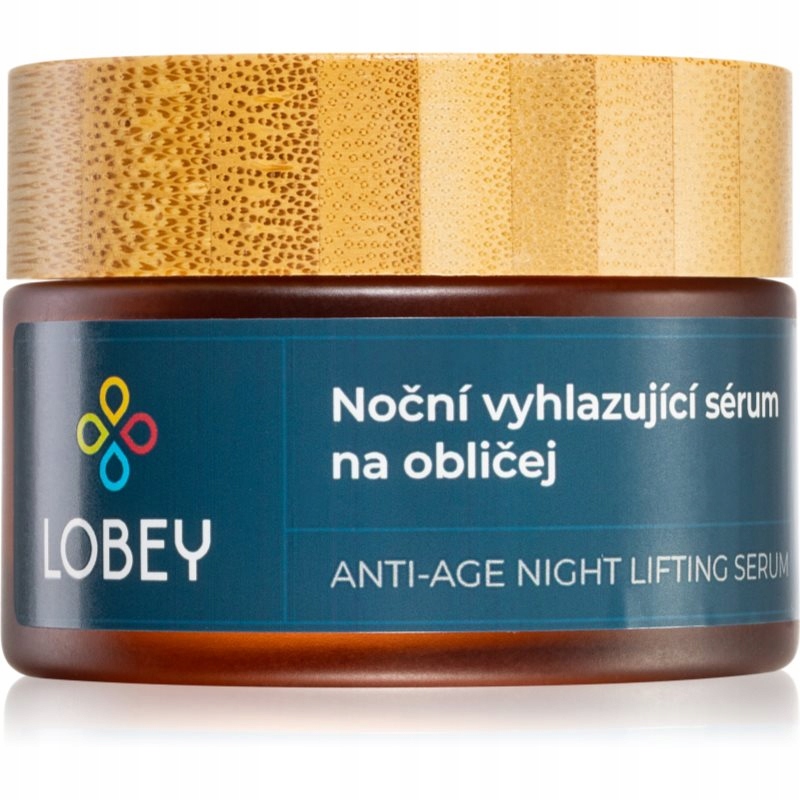 Lobey Skin Care vyhlazující sérum na obličej na noc 50 ml