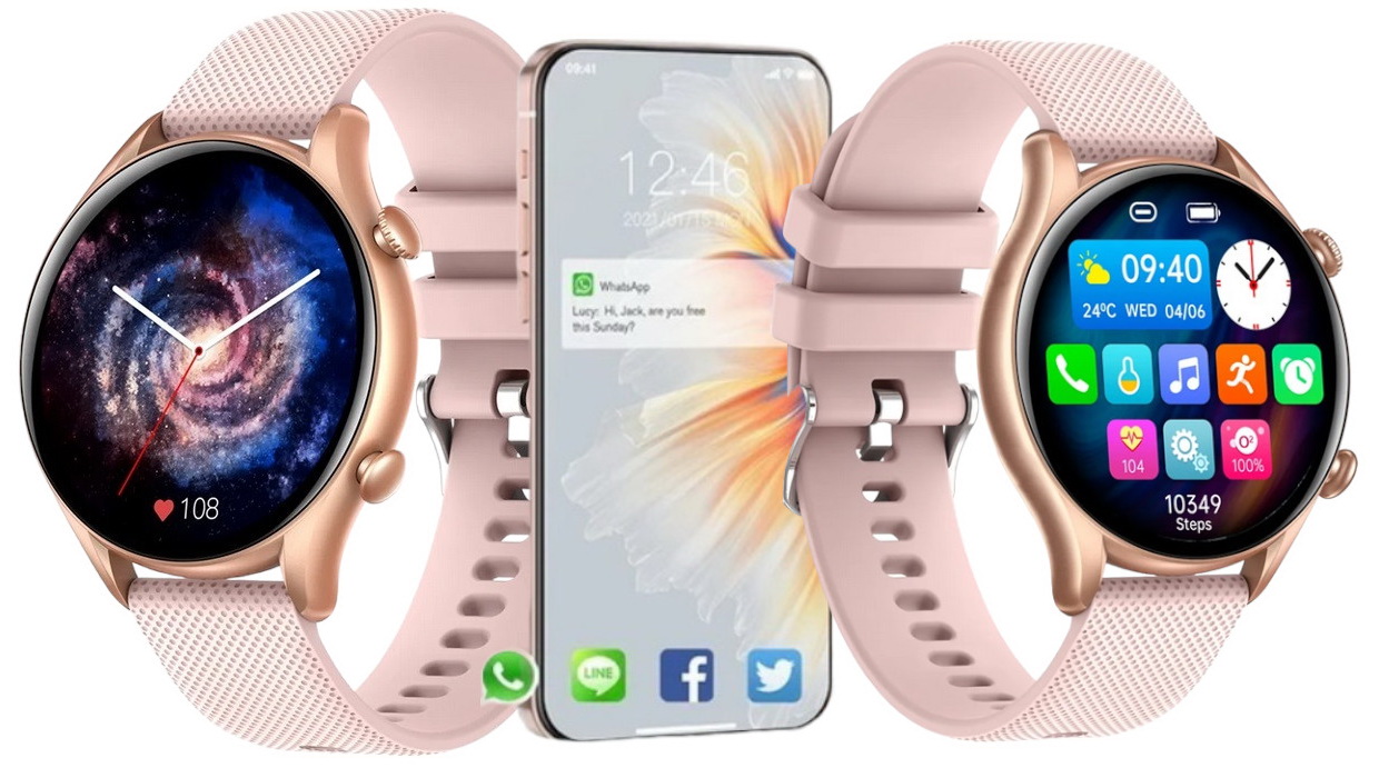 SMARTWATCH zegarek SPORT inteligentna bransoleta