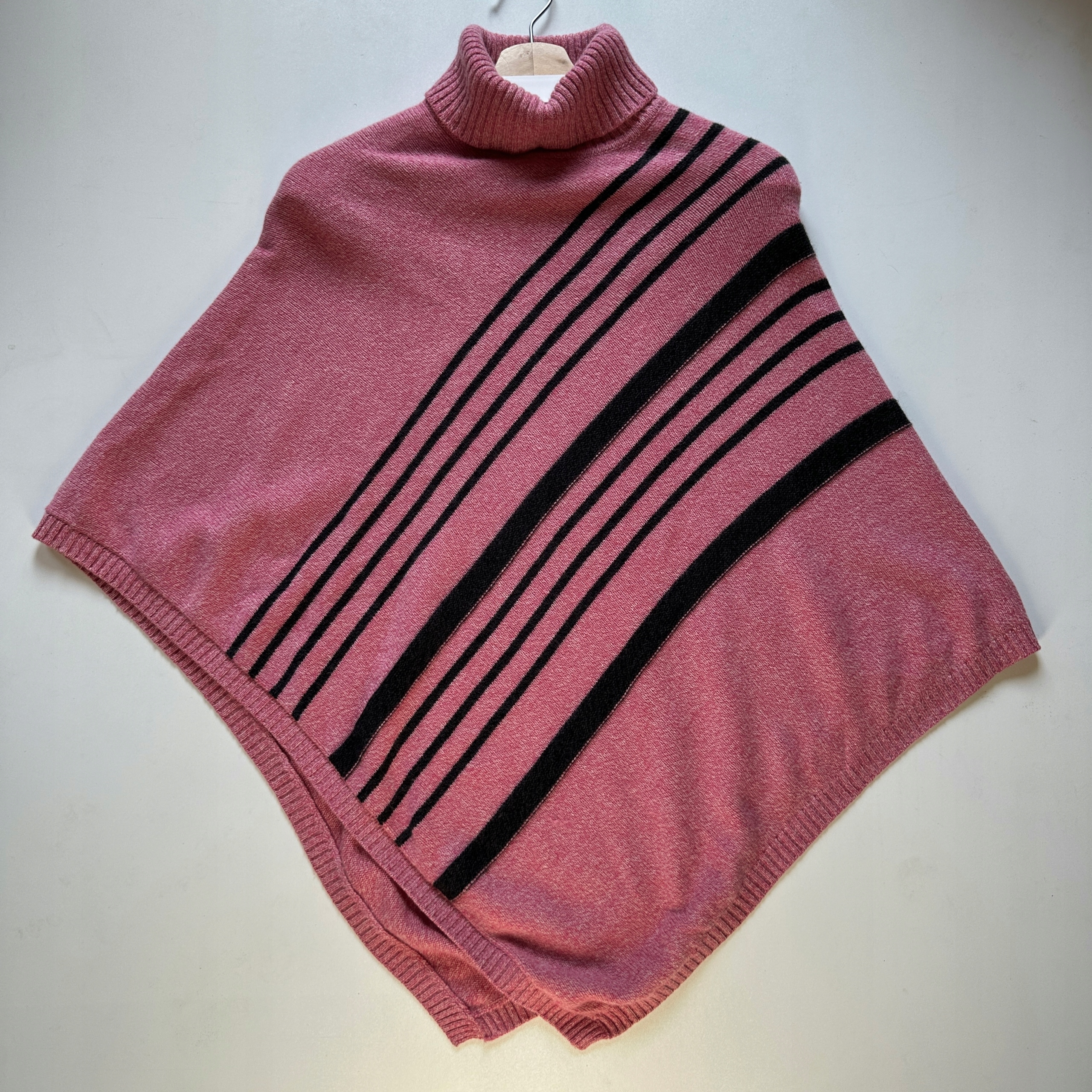 Ponczo Narzutka Golf 100% Kaszmir S / M