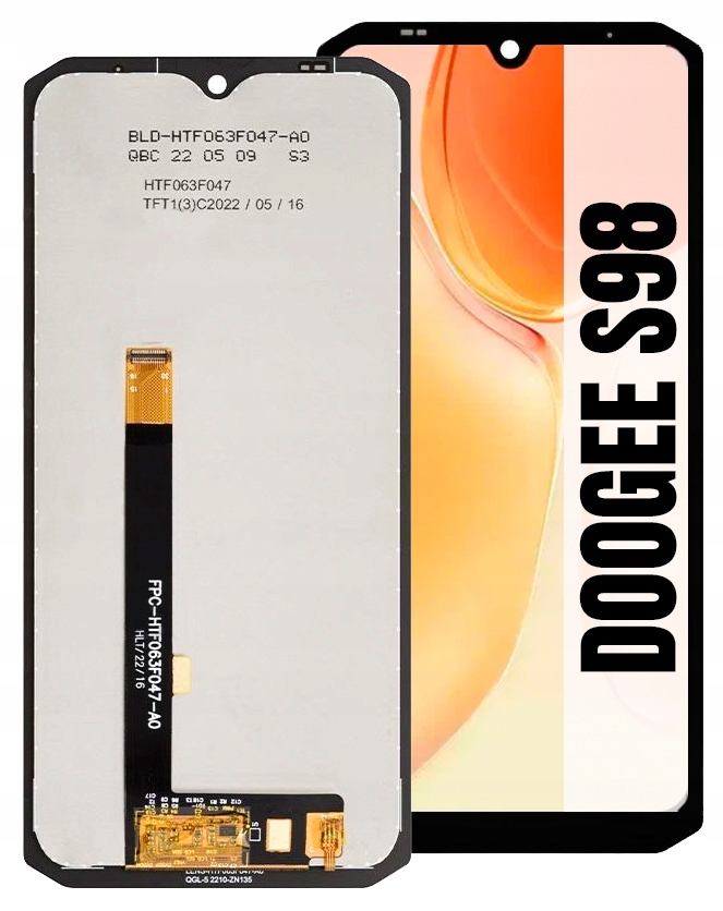 Displej Pro Doogee S98 S98 Pro LCD Displej