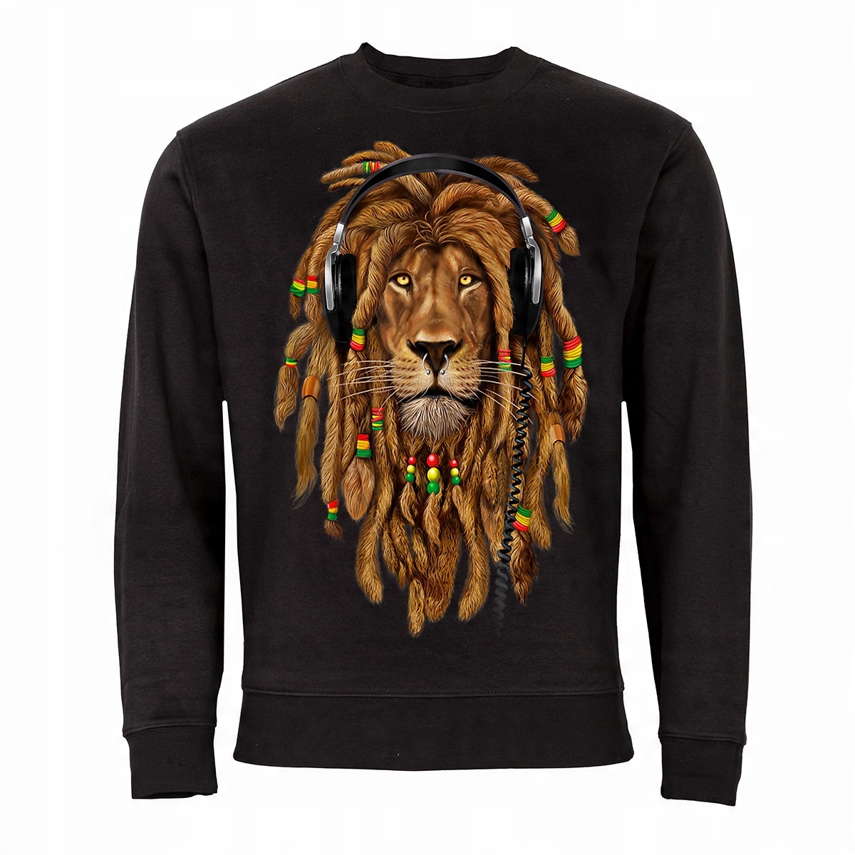 

Bluza Muzyczna Reggae Jamaica Rasta Lion