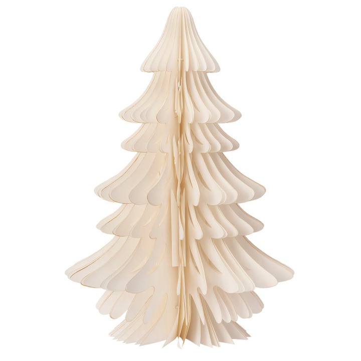 Choinka z oświetleniem LED 70 cm PAPIER BROKAT