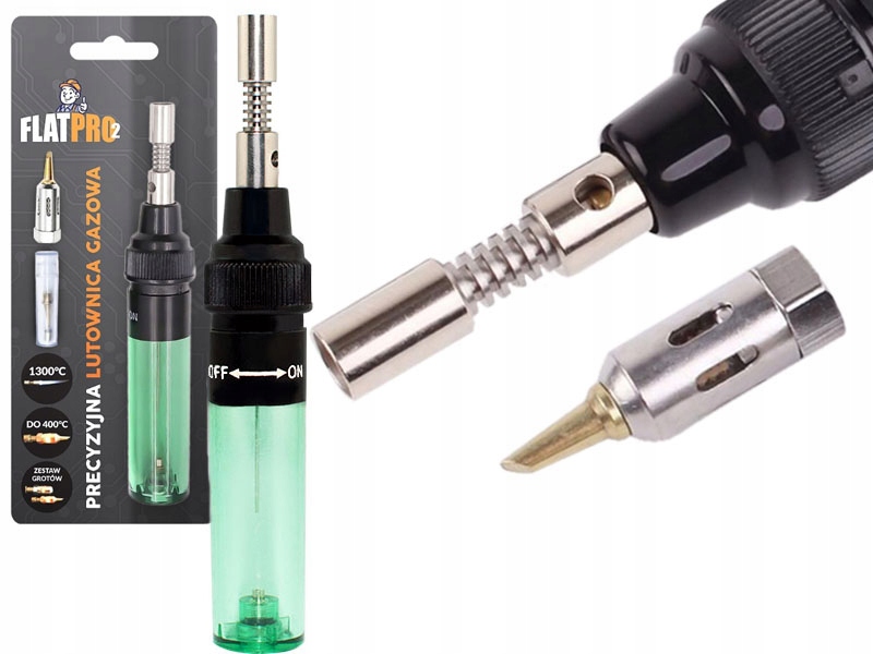 

Kieszonkowa Lutownica Palnik Opalarka Gazowa