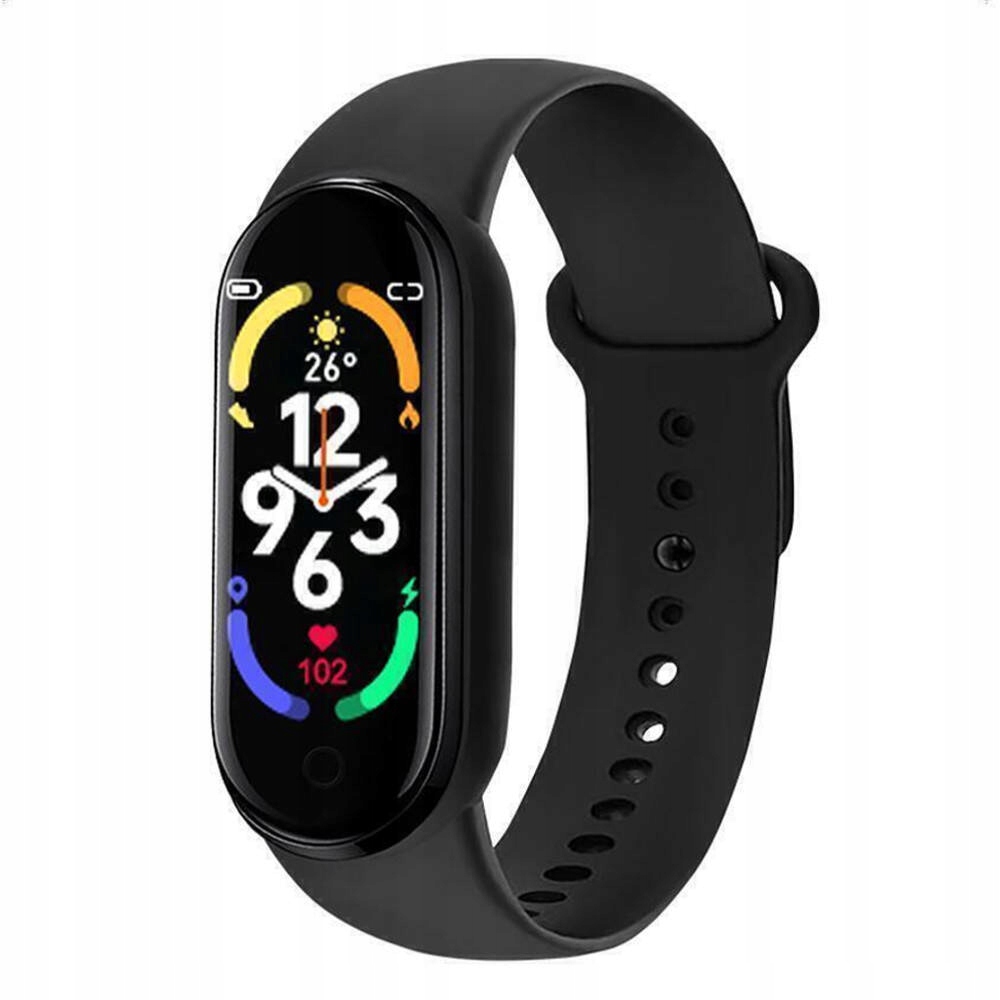 Smartband M7s Mágneses Okosóra Sport Fejpánt Fekete