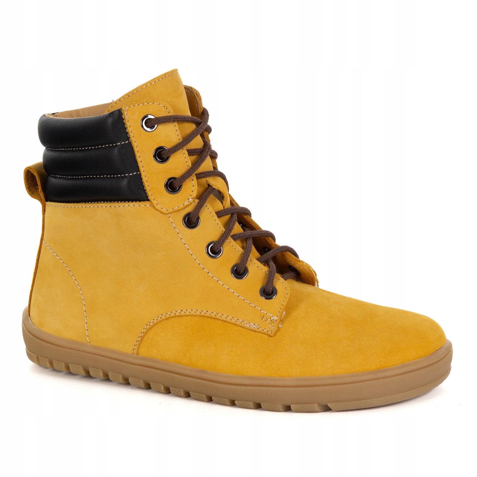 Dámské kotníkové boty 1796 Pol žluté nubukové 37