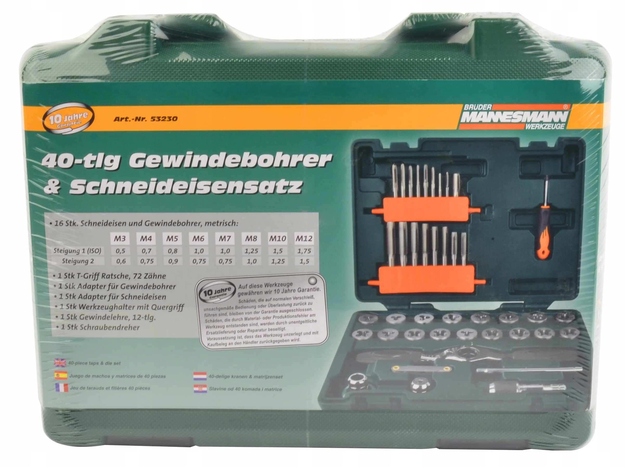 Brüder Mannesmann Werkzeuge Mannesmann M53230 Marka VidaXL