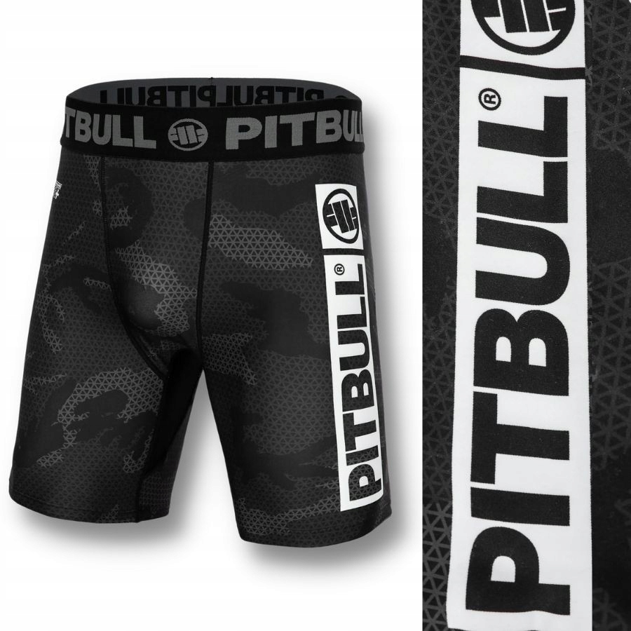Spodenki PIT BULL kompresyjne krótkie pitbull