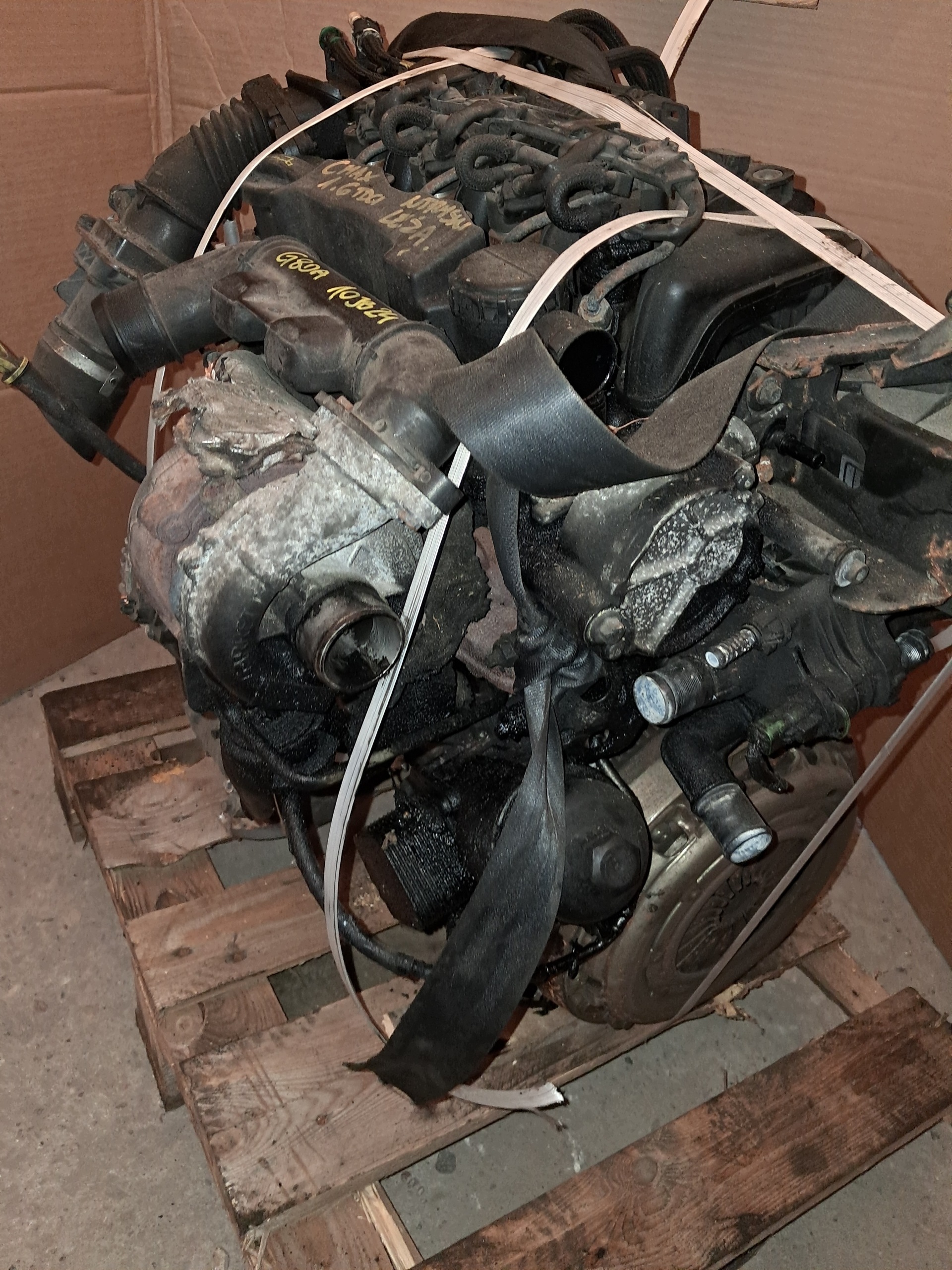 engine 1.6 TDCI G8DA 10JB24 complete FORD FOCUS MK2 PEWNIAK DO MONTAZU