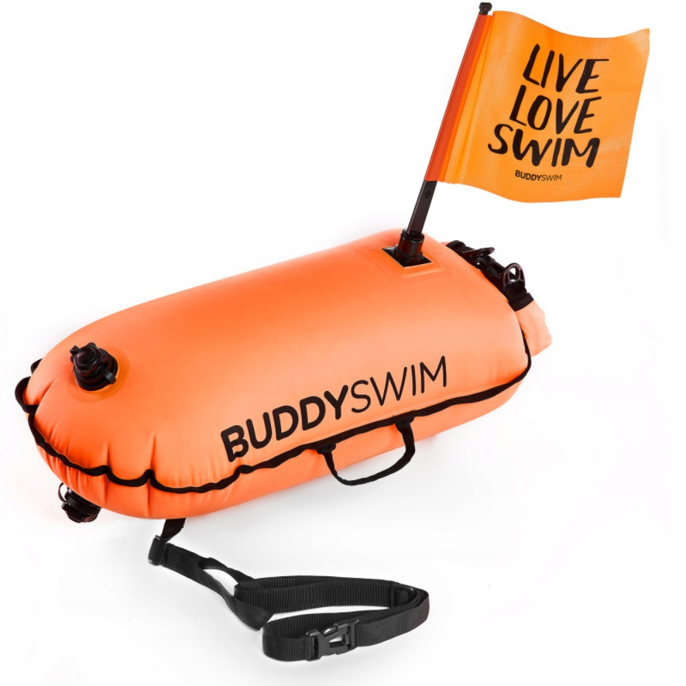 BuddySwim Plavecká bójka s vlajkou