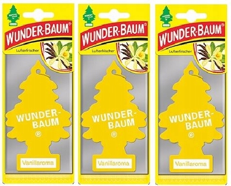 Wunder Baum Choinka Zapachowa Wanilia 3 Szt.