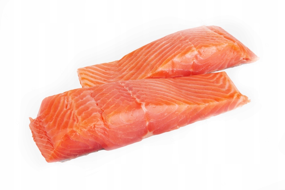 Levně Steak z lososa uzený za tepla, bohatý na omega-3 mastné kyseliny – 3 0,5 kg