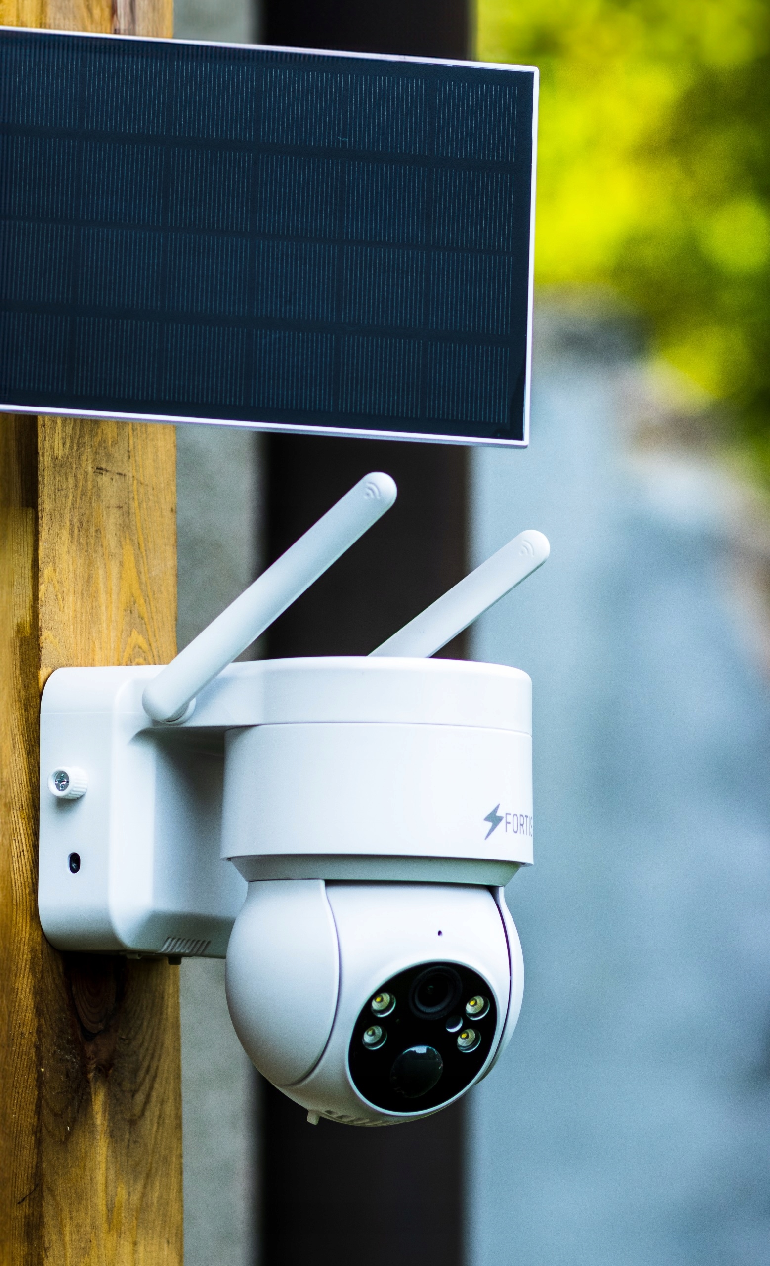 KAMERA SOLARNA ZEWNĘTRZNA OBROTOWA IP WIFI 4MPX FULL HD+ DO MONITORINGU Marka Fortis