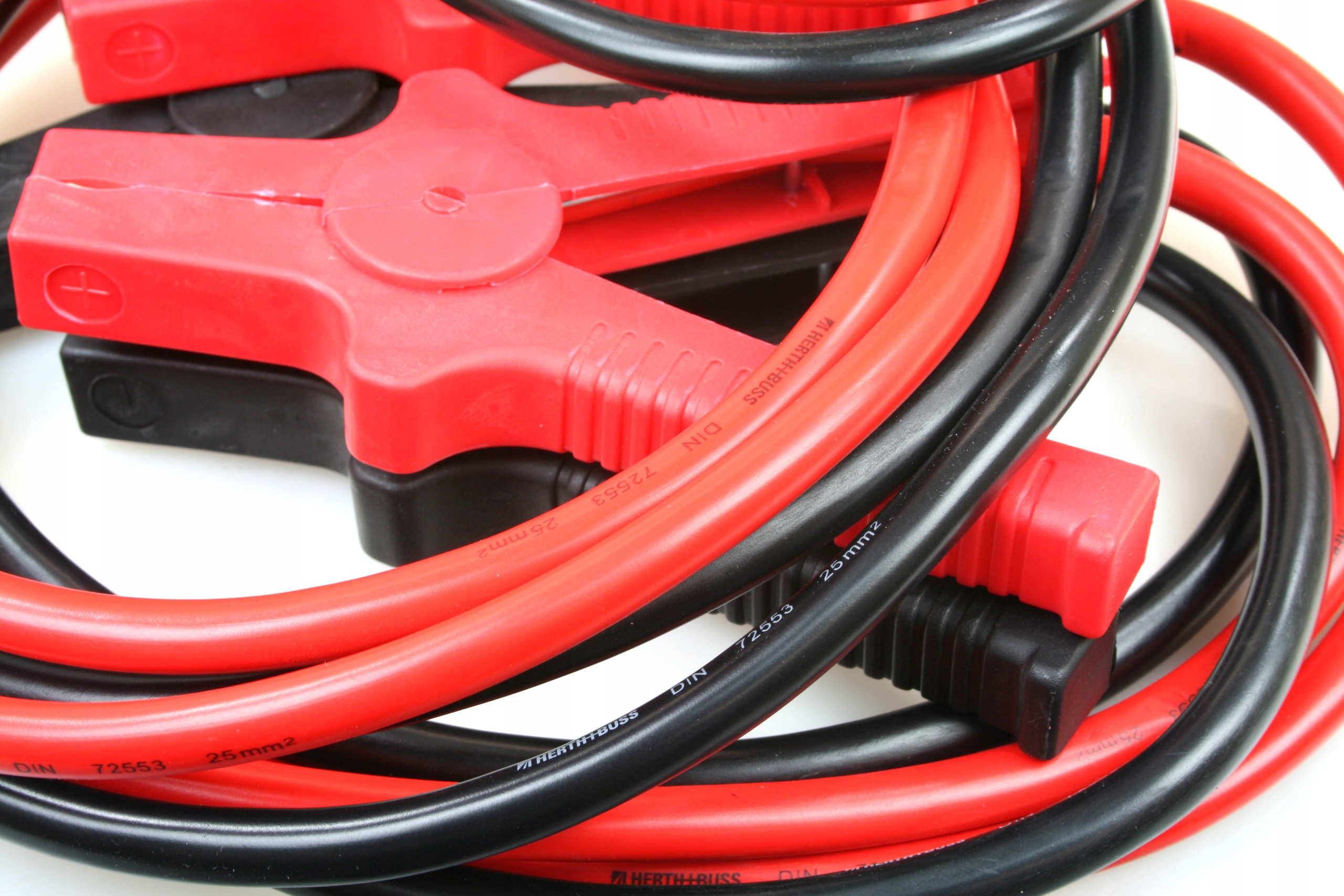 KABLE PRZEWODY ROZRUCHOWE HERTH+BUSS 25mm 3,5M TUV Producent inny