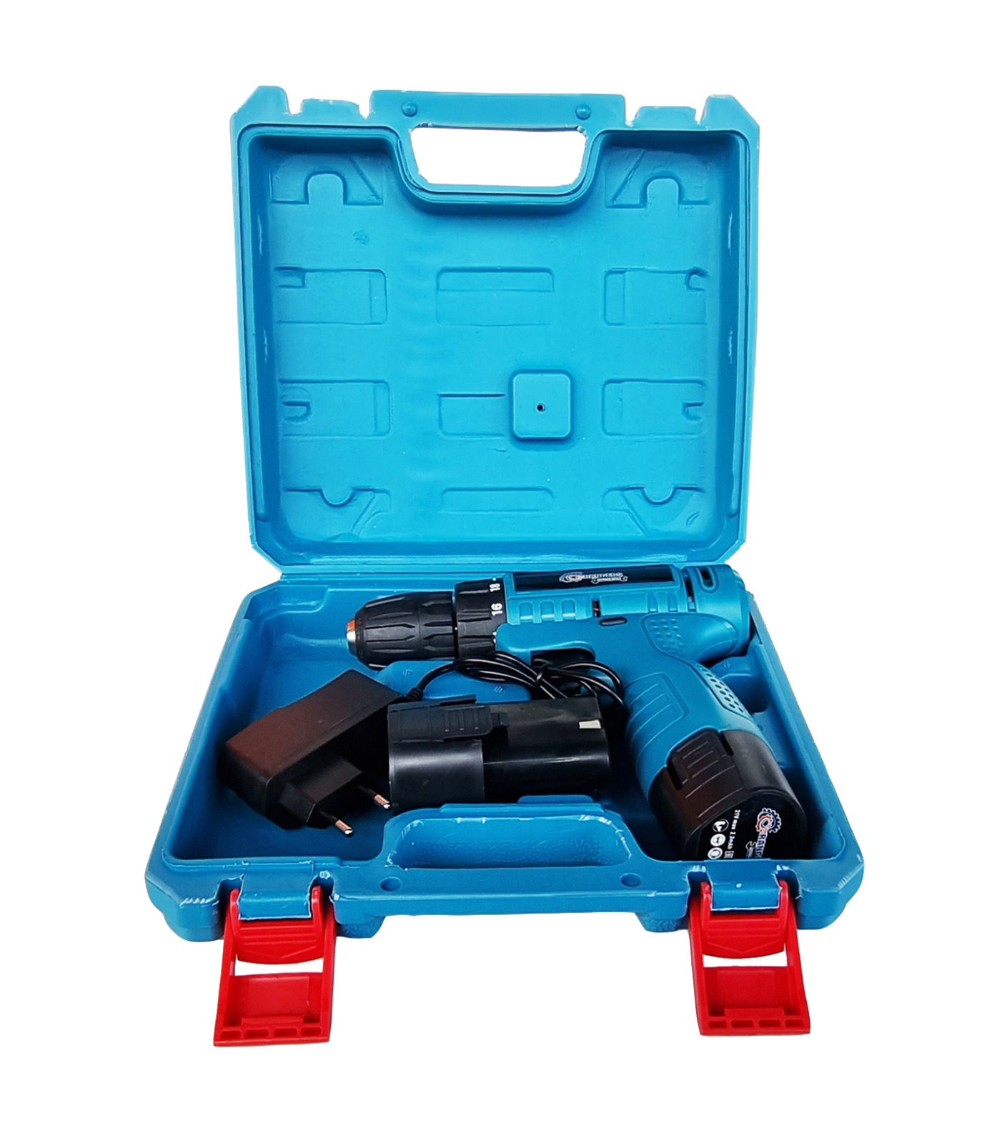 21V WIERTARKO WKRĘTARKA AKUMULATOROWA WALIZKA 2AKU Typ akumulatora Li-Ion