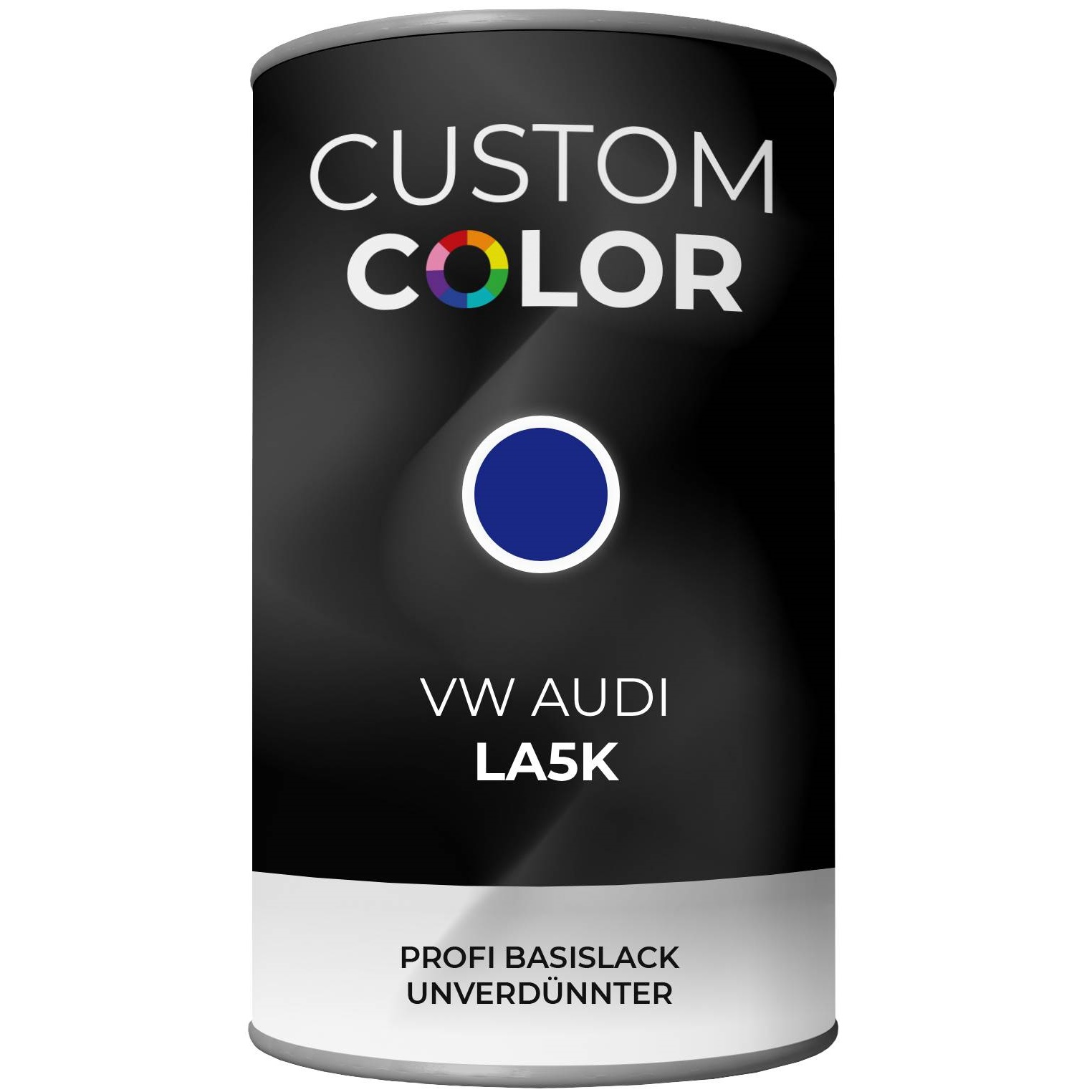 Custom Color výkonný základní lak 1:1 Audi Volkswagen Vw LA5K 1L