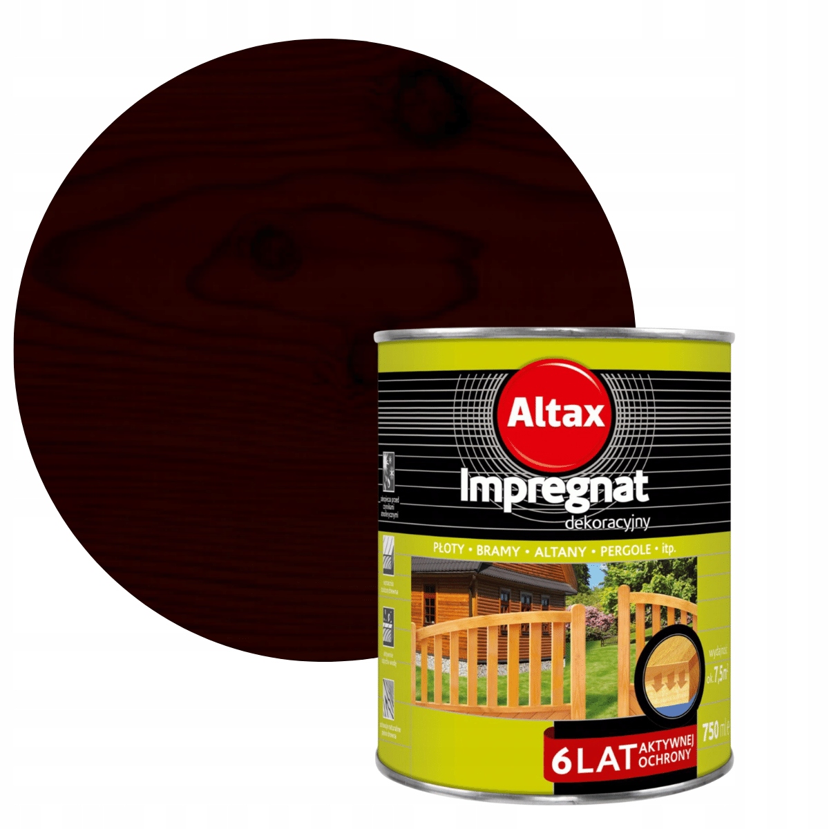 

Altax Impregnat Dekoracyjny 0,75L Heban