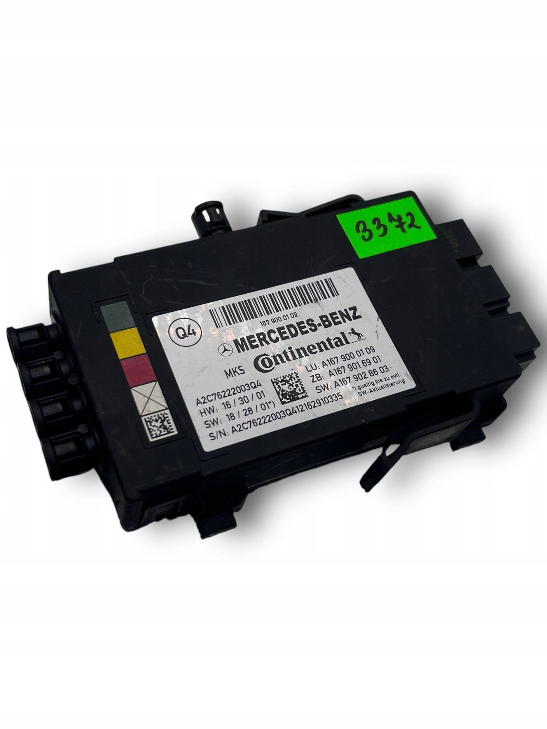 MERCEDES W167 Bedienteil SITZ 1679000109 @M