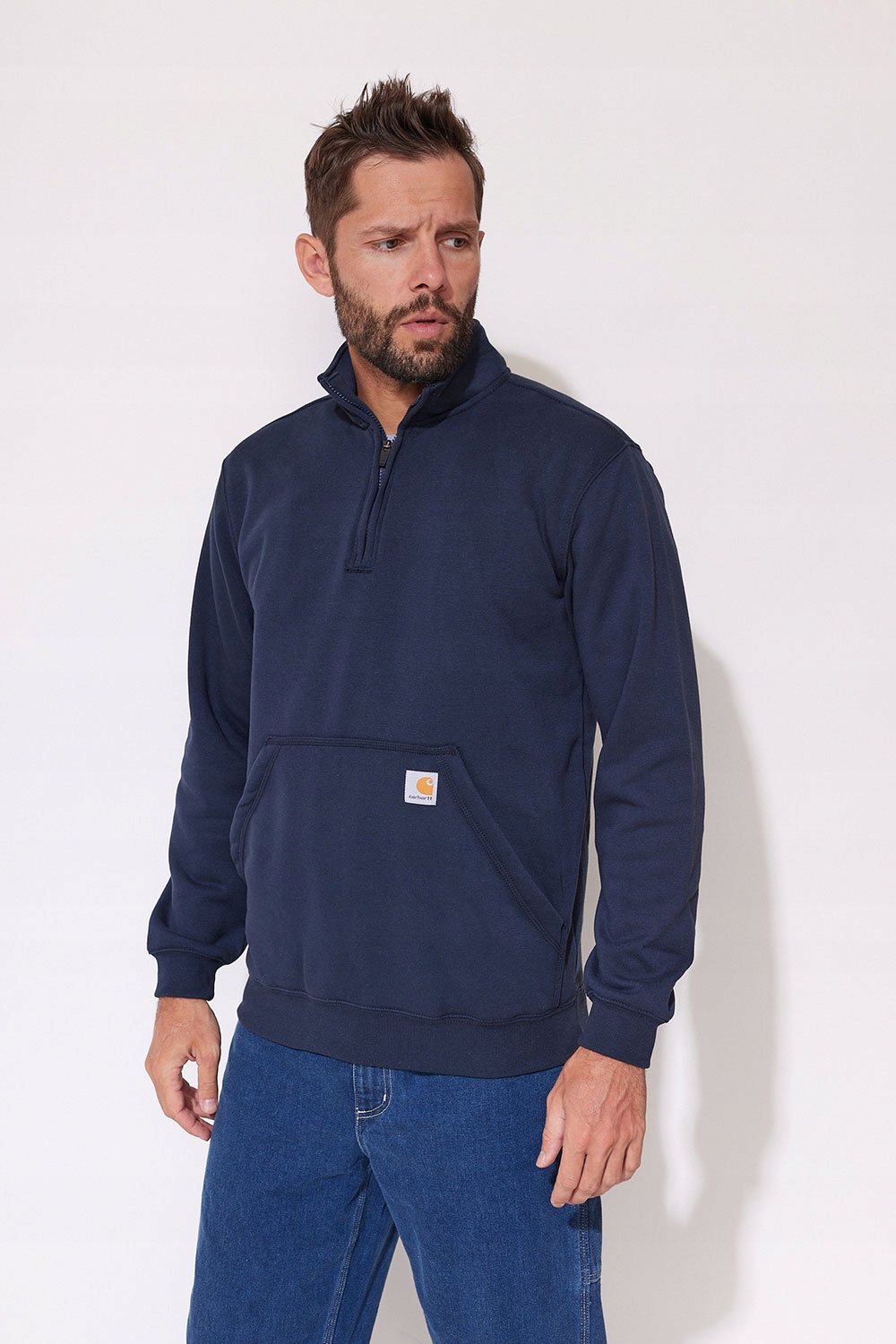 Mikina Carhartt Midweight na zip ke krku