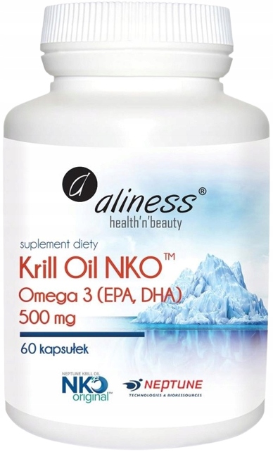 

Krill Oil Nko Omega 3 Olej Z Kryla 60kap Aliness