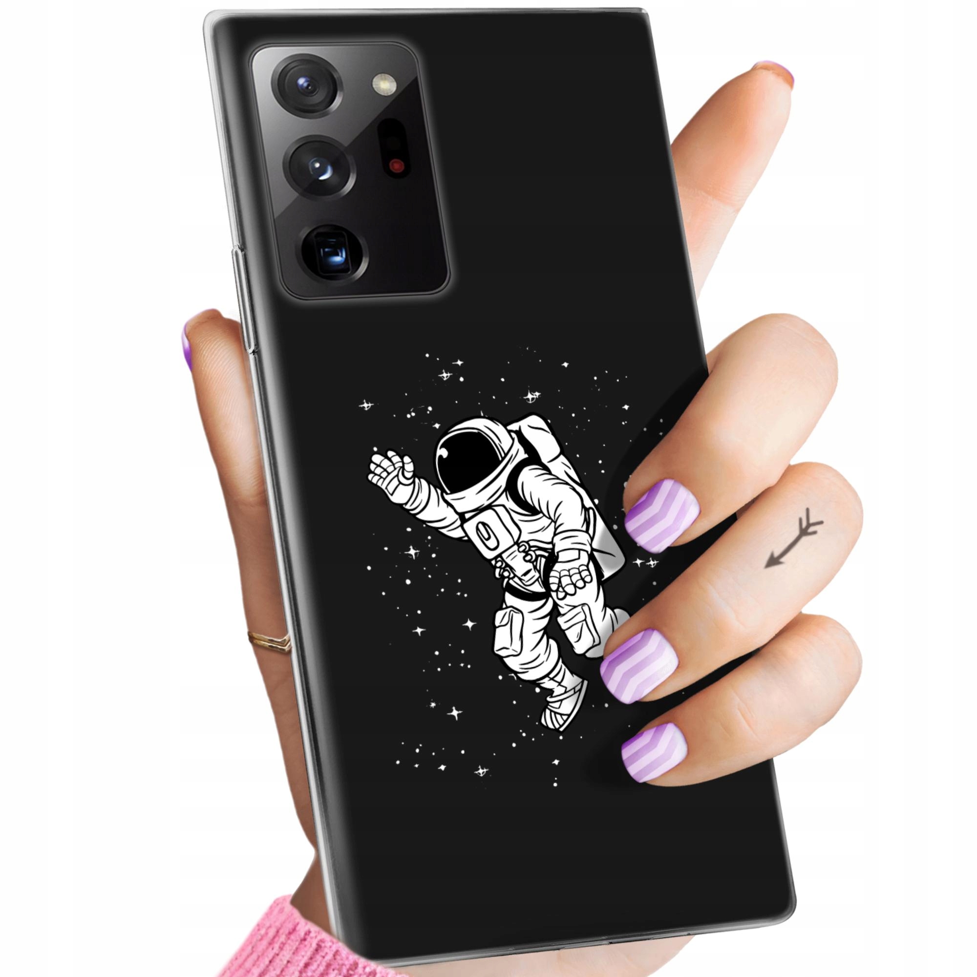 Etui Do Samsung Note 20 Ultra 20 Ultra 5G Astronauta Kosmonauta