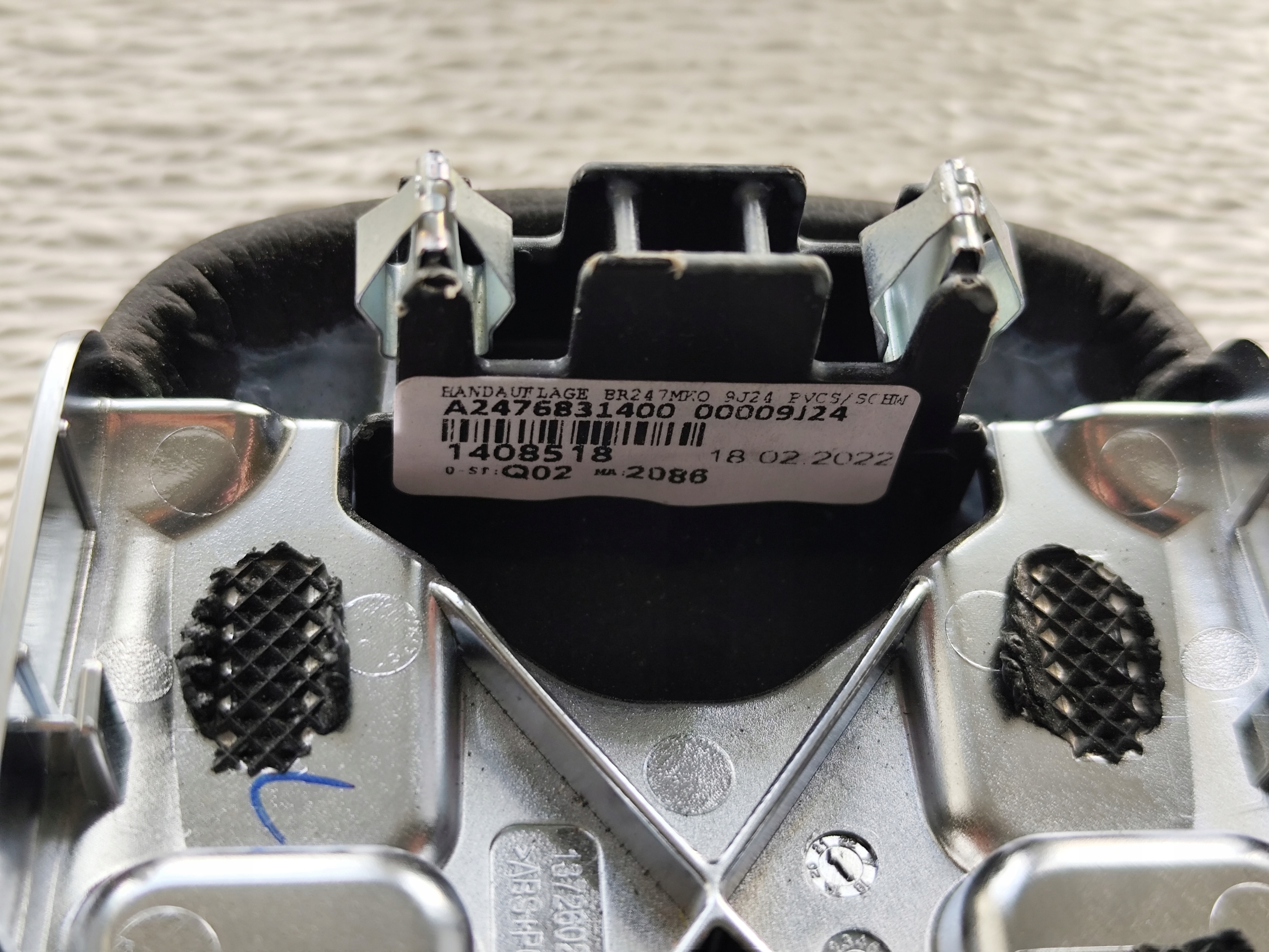 MERCEDES GLB X247 2022R TOUCH PAD Pomello bracciolo A2476831400