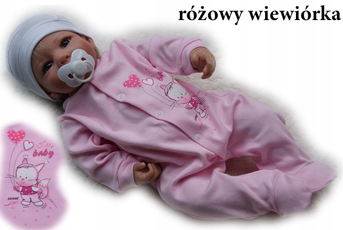 

Pajacyk pajac rozpinany śpioszki 68 bawełniany