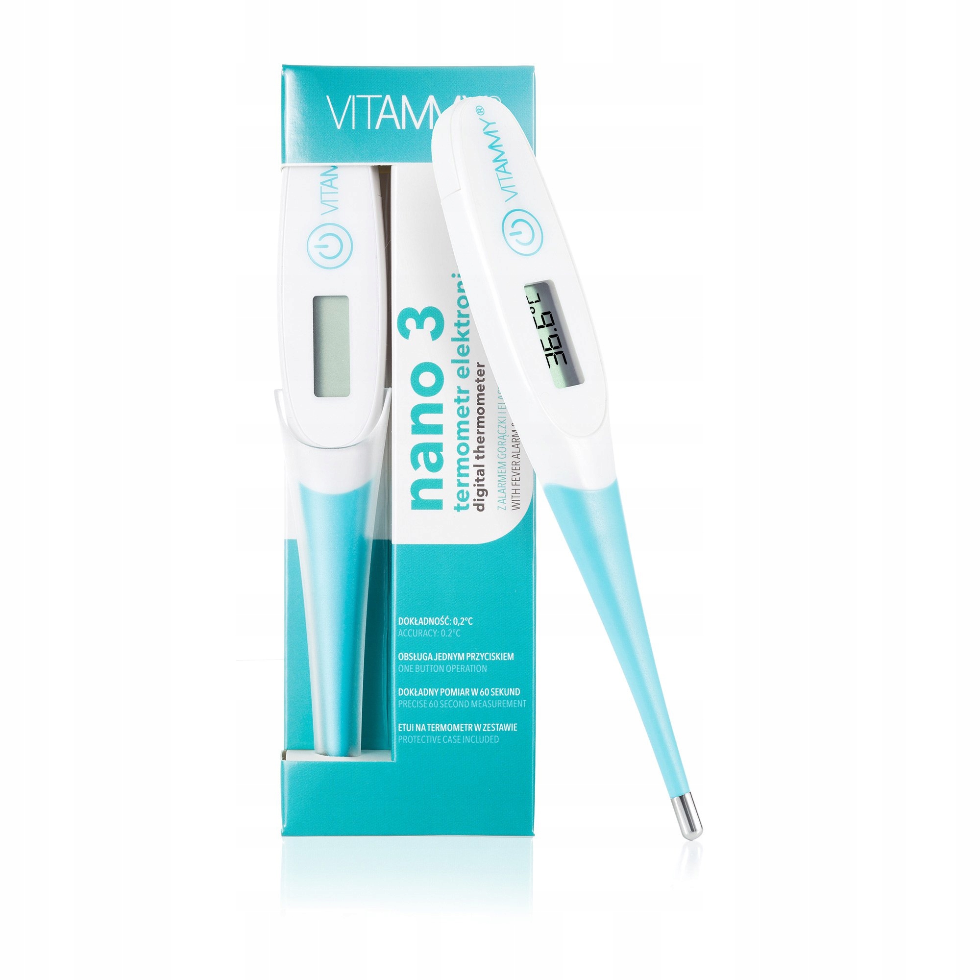 

Vitammy Nano 3 Termometr Elektroniczny Elastyczny