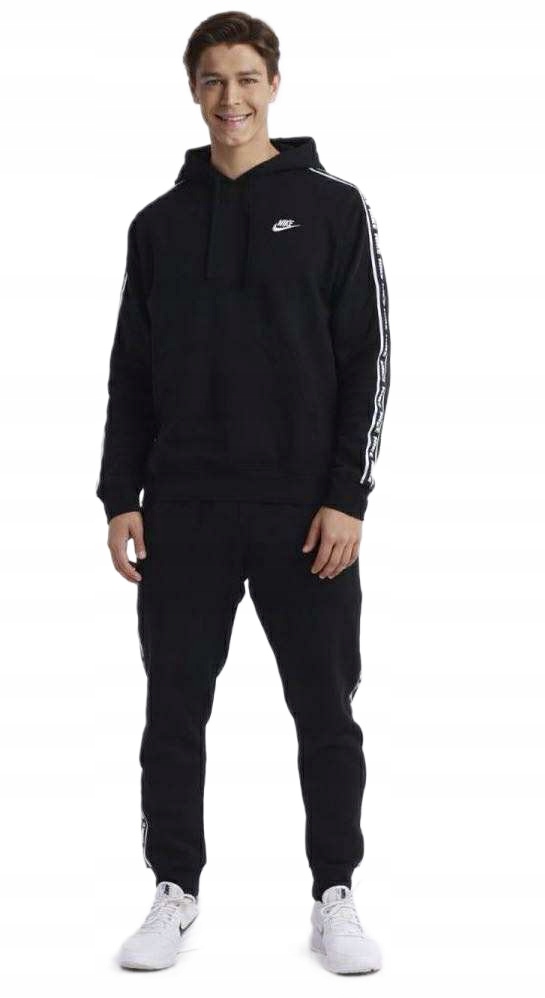 Nike tepláková souprava tepláková souprava Černá mikina kalhoty FB7296-010 vel. XL