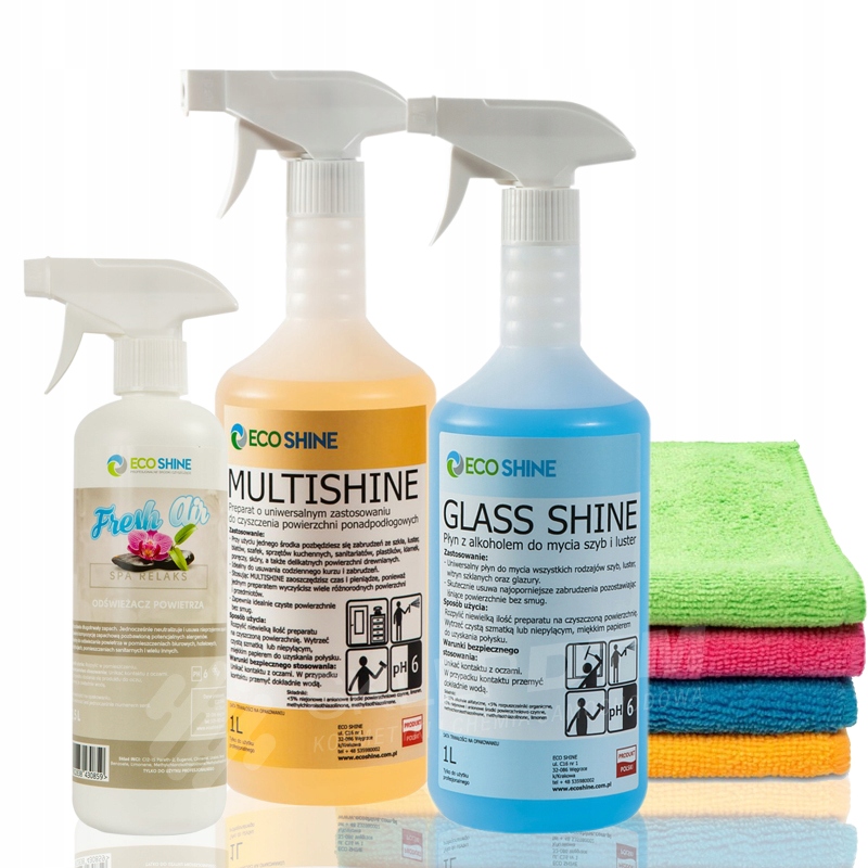 Levně Ecoshine Shine sada domácí chemie Spa Relaks