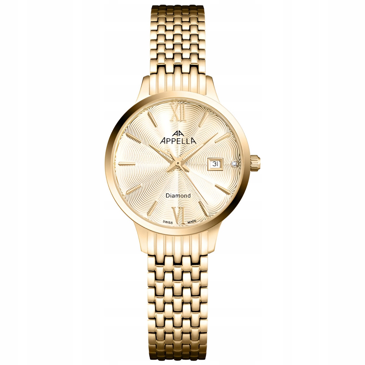 Dámské hodinky Appella L50012.1161DQ zlaté