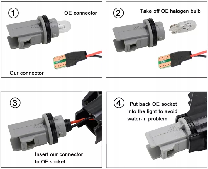 MIGACZE DYNAMICZNE LED Opel Insignia Astra H Zafira B Corsa D Chevrolet Cru Strona zabudowy Lewe boczne Prawe boczne