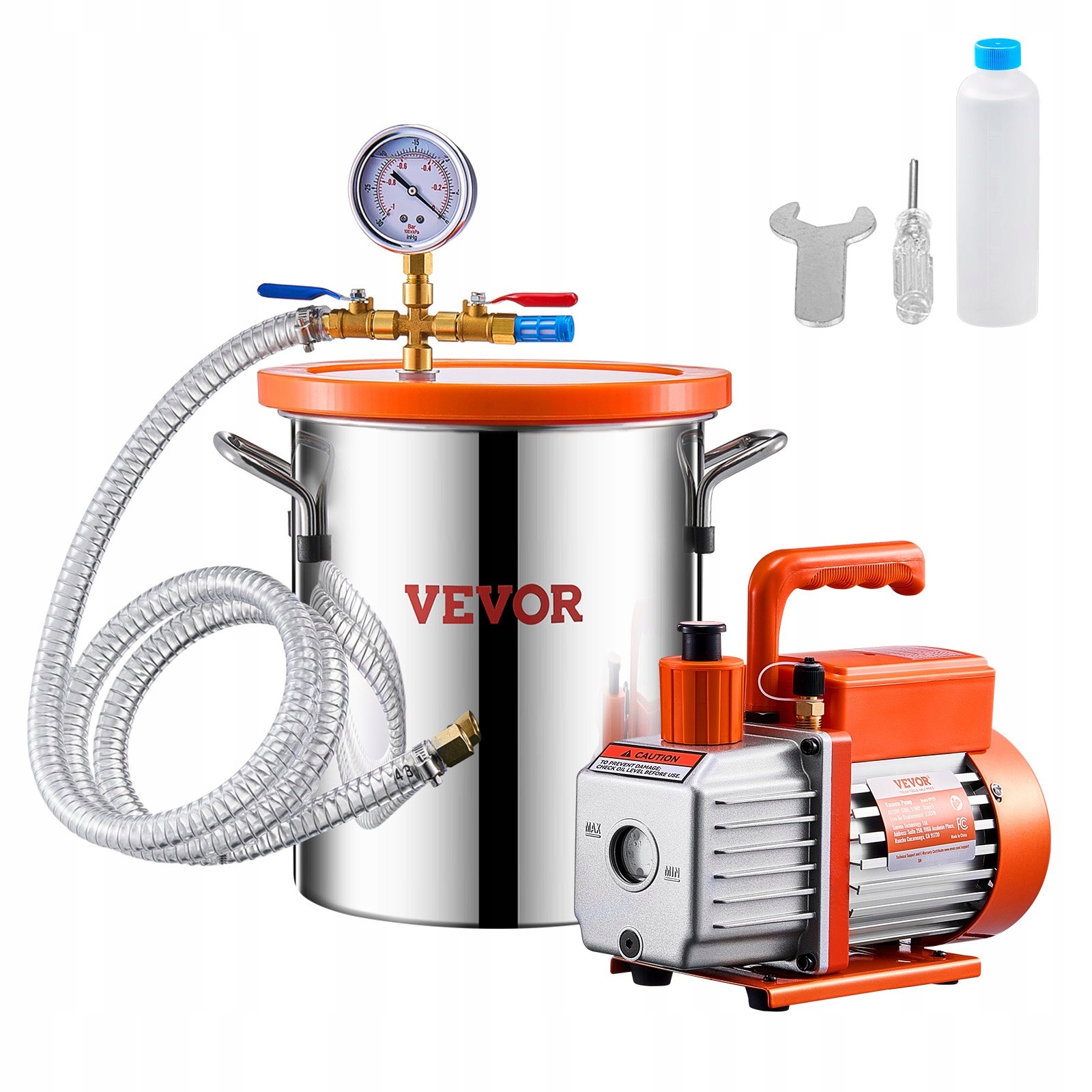 Vakuová pumpa 99 L/min komora 11 litrů