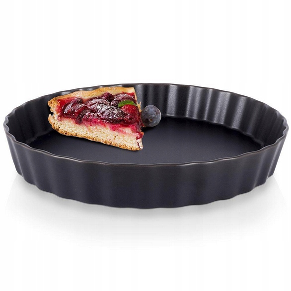 

Forma Ceramiczna Na Tartę Czarna 25 CM Okrągła