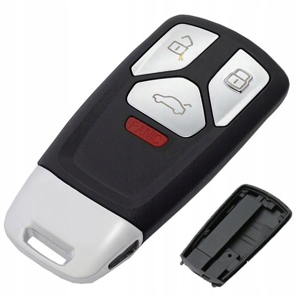 Kryt Dálkového Ovládání Klíče Audi A4 A7TT 3 Tlačítka Panic HU162T Klíček