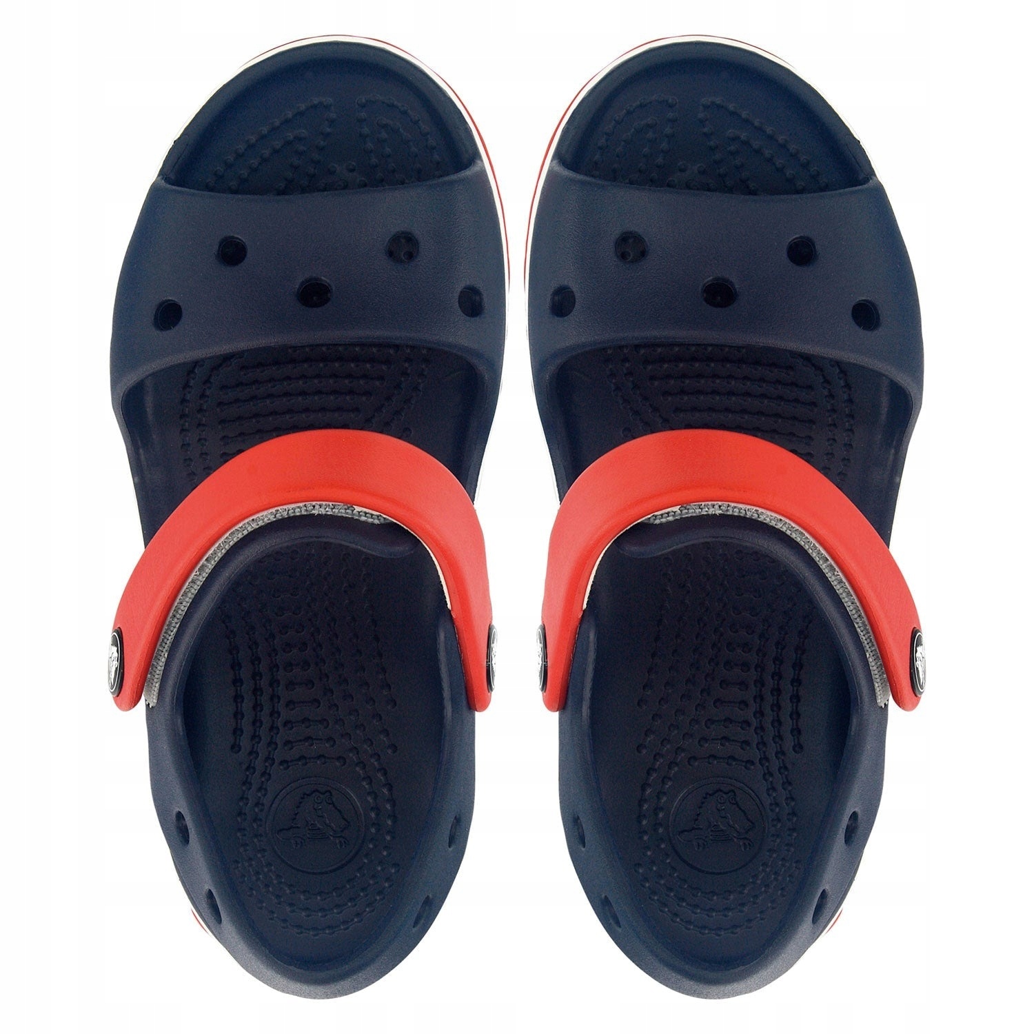 CROCS SANDAŁY DZIECIĘCE KLAPKI CROCBAND SANDAŁKI KROKS NA RZEPY r. 34-35 Płeć chłopcy dziewczynki