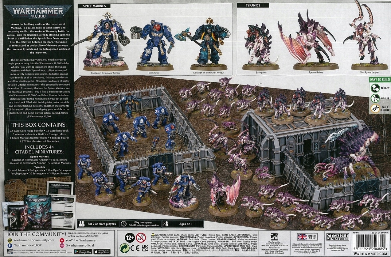 Warhammer 40,000 Ultimate Starter Set System Warhammer 40000