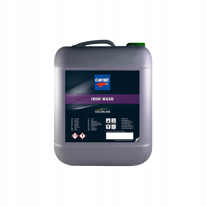 Cartec Iron Wash 5L – odstraňuje nečistoty z laku, diskov a iných materiálov
