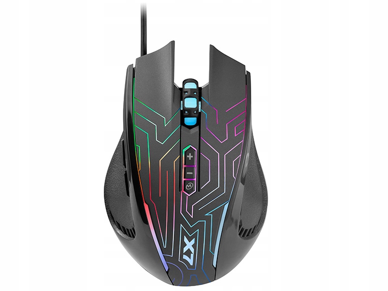 

Mysz gamingowa X87 Maze podświetlana PixArt Rgb