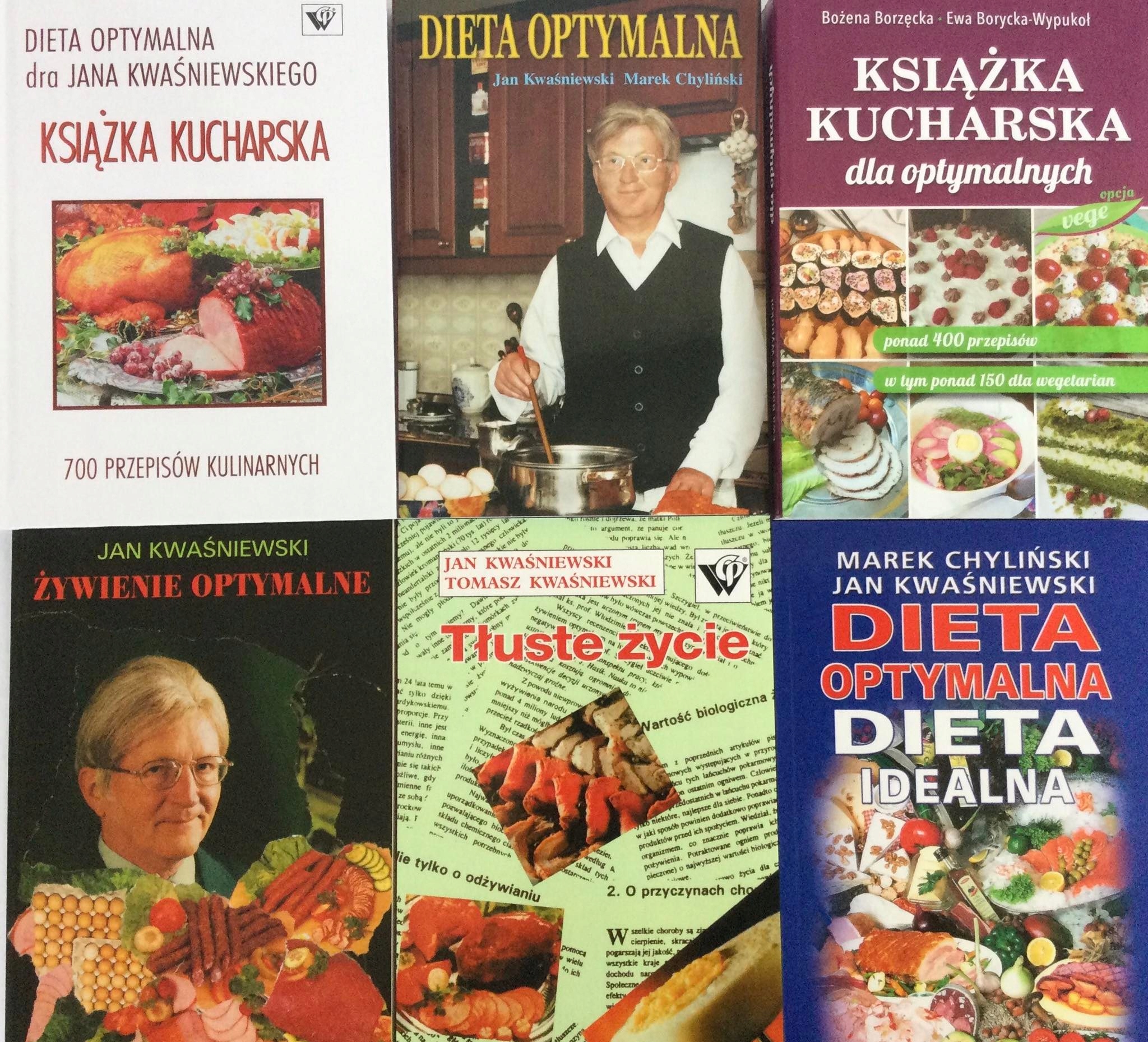 

Dieta optymalna książka kucharska żywienie Zestaw