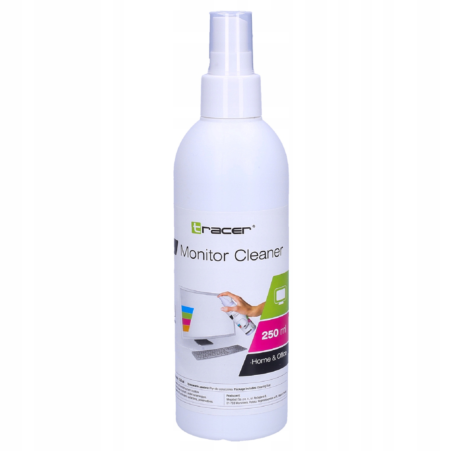 Płyn do czyszczenia ekranów Tracer 250 ml Kod producenta TRASRO44579