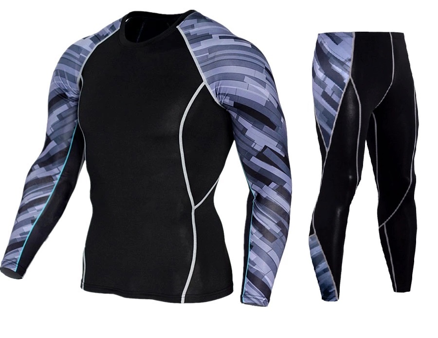 Odzież Termoaktywna Rashguard Leginsy Komplet M