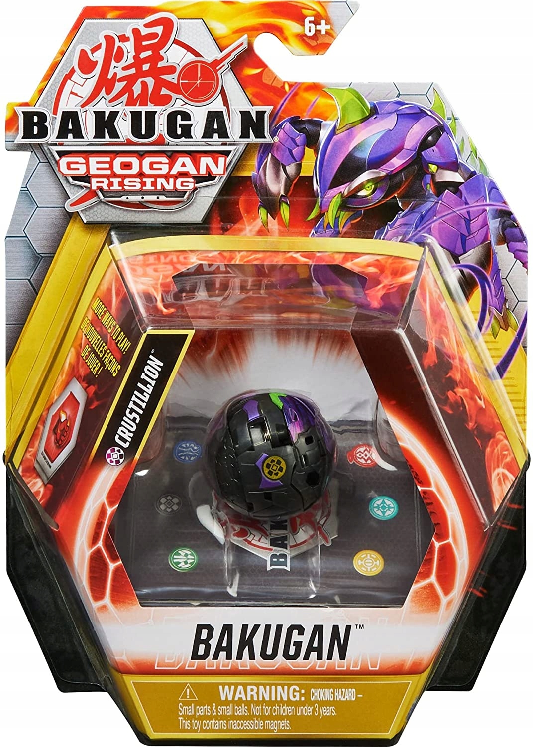 

Bakugan Geogan Rising Core Darkus Crustillion