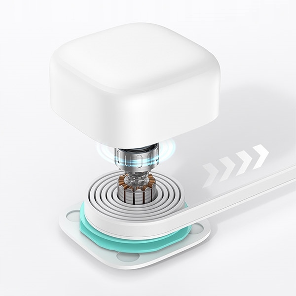 Usams Ład. siec. 1xUSB-C ze zwijanymkablem Usb-c Retractable Pd+qc 35W Gan